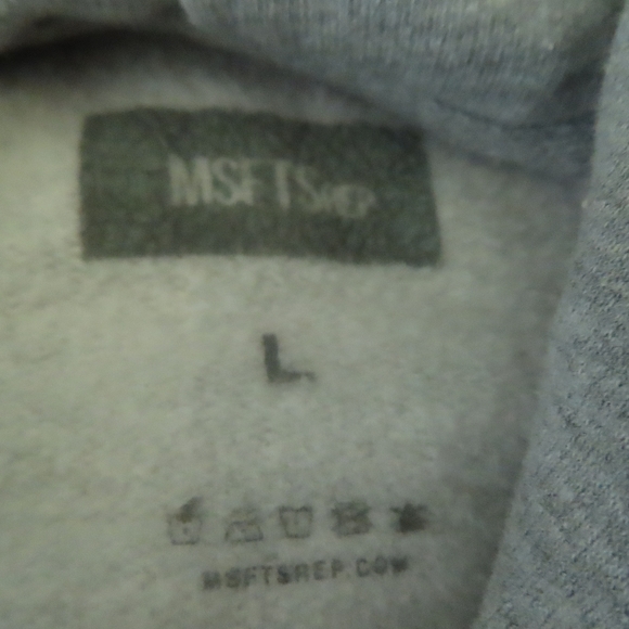MSFTSrep Men’s SYRE - A Beautiful Vision Kangaroo Hoodie - L - grey - Picture 10 of 10